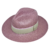 Chapéu Panamá Clássico Rosa Chic - comprar online