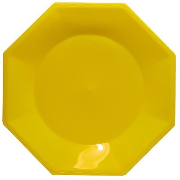 Platos grandes octogonales Miramar Plasticos