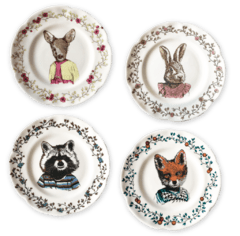 Plato de Postre Ilustrado BAMBI - comprar online