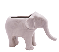 Maceta Elefante gris