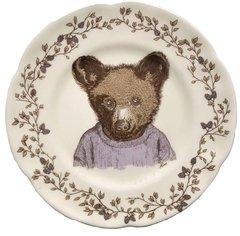 Plato de Postre Ilustrado OSO