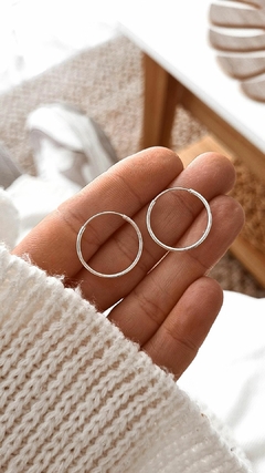 Argollas lisas de plata new arrivals