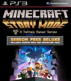 Minecraft Story Mode Deluxe Edition - Ps3 - Easy Games