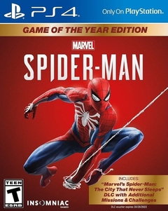 Marvel's Spider-Man Game of the Year Edition - PS4 (S)