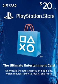 PSN 20 Store USA - PS3 PS4 $20 para tu cuenta