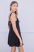 Vestido Split Negro - tienda online