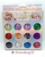 Kit com 12 Folhas de Ouro Coloridas