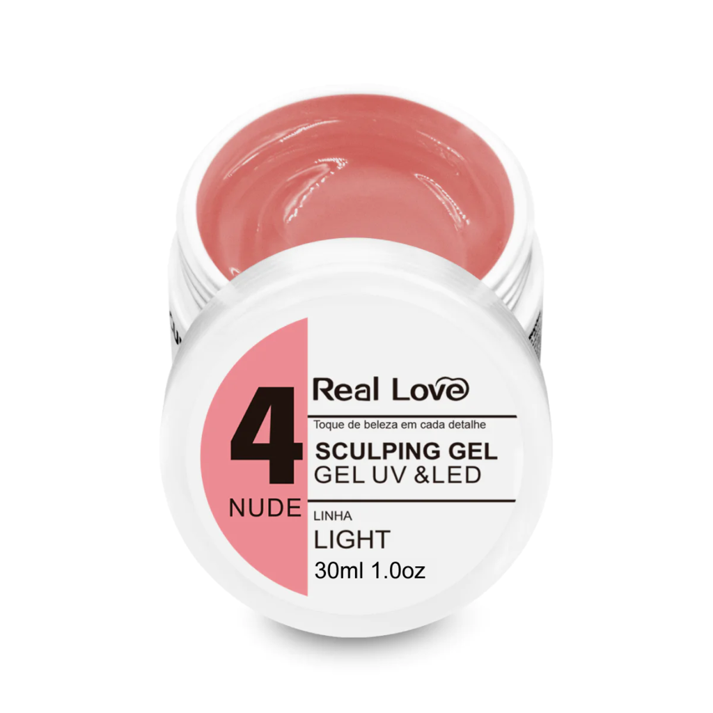 Gel de Modelagem para Unhas Sculpting Gel Linha Light - Real Love 30ml