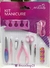 Kit Manicure C/ 9 Peças Pinça, Tesoura, Separador, Alicate