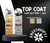 Top Coat com Glitter Selante Dourado ou Prata - D&Z 8ml