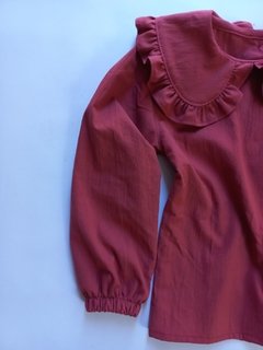 Blusa ANA Rojo Carmin - comprar online