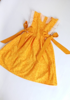 VESTIDO ISABELLA MUSTARD en internet