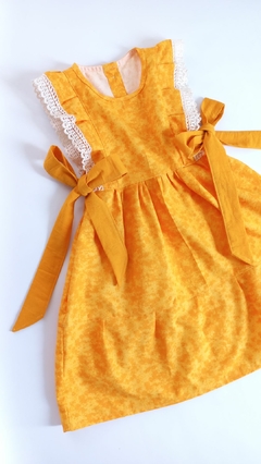 VESTIDO ISABELLA MUSTARD - tienda online