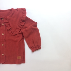 Camisa MABEL Rojo Carmin - tienda online