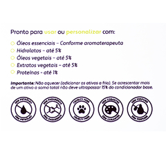 Condicionador de Cabelo para Personalizar Natural Vegano Low Poo - comprar online