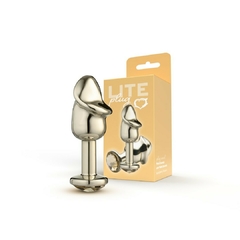 Plug Anal LitePlug - dourado