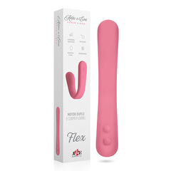 Vibrador para casal - Flex - motor duplo e corpo flexível