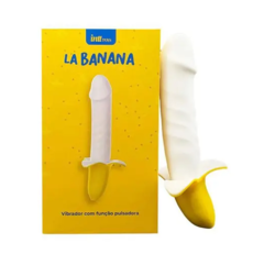 La Banana Vibrador com Função Pulsadora