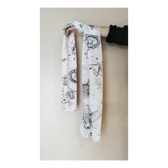 Pañuelo tipo foulard "Nuestros Animales" - tienda online