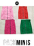 PACK X4 MINIS - Variedad de Colores y Modelos - tienda online