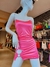 Vestido Saten Corset Aro #2957 - tienda online