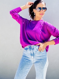 Sweater Cali magenta - BABIECA