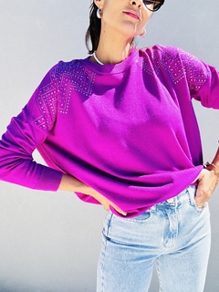 Sweater Cali magenta - comprar online
