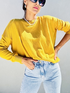 Sweater Praga mostaza - comprar online