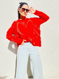 Sweater Mia rojo - comprar online
