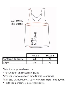 Imagen de Musculosa Pipa Blanca ST MARIE