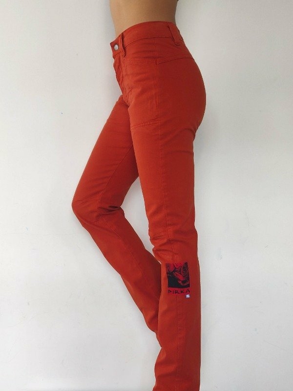 Pantalon gabardina elastizada mujer new arrivals
