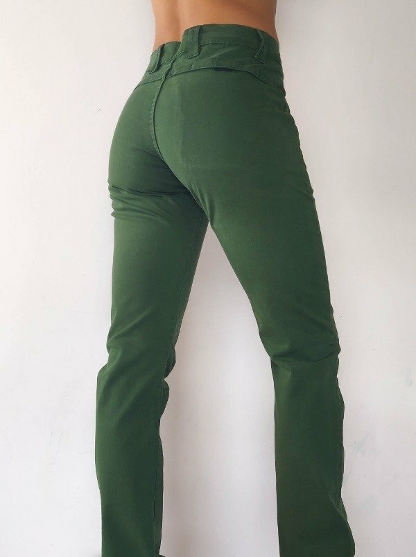 Pantalon de gabardina para mujer hotsell