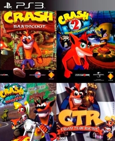 PS3 - CRASH BANDICOOT COLLECTION (4 JUEGOS)