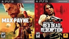 PS3 - MAX PAYNE 3 + RED DEAD REDEMPTION