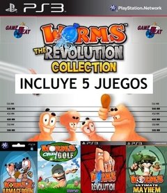 PS3 - WORMS COLLECTION (5 JUEGOS)