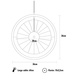 Colgante FAN Metalico - comprar online