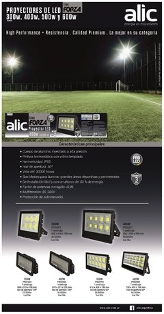 ALIC Reflector FORZA 500w - comprar online