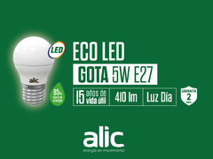 Lampara Gota LED 5w. ALIC - tienda online