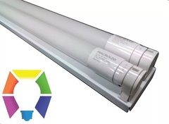 PROMO Liston Doble 120cm + Tubo LED 18w 120cm - comprar online