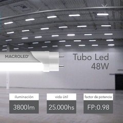 MACROLED Tubo 48w 240cm LD - comprar online