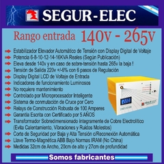 10kva R140-265v Elevador de Tensión Automático en internet