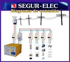 8kva R140-265v Elevador de Tensión Automático