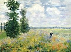 poster MOnet Campo de Papoulas