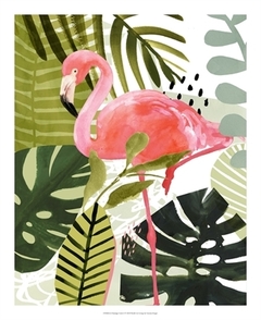 Flamingo Forest I - Victoria Borges - comprar online