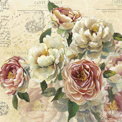 quadro de rosas estilo provençal