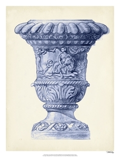 Palace Urns in Indigo II - Vision Studio - comprar online