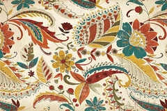 Boho Paisley Spice III - Wild Apple Graphics