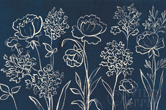 Indigo Floral I - Silvia Vassileva - comprar online