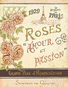 French Seed Packets I, II, II e IV -  Daphne Brissonnet - comprar online