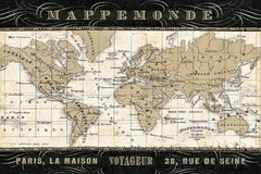 poster mapa antigo